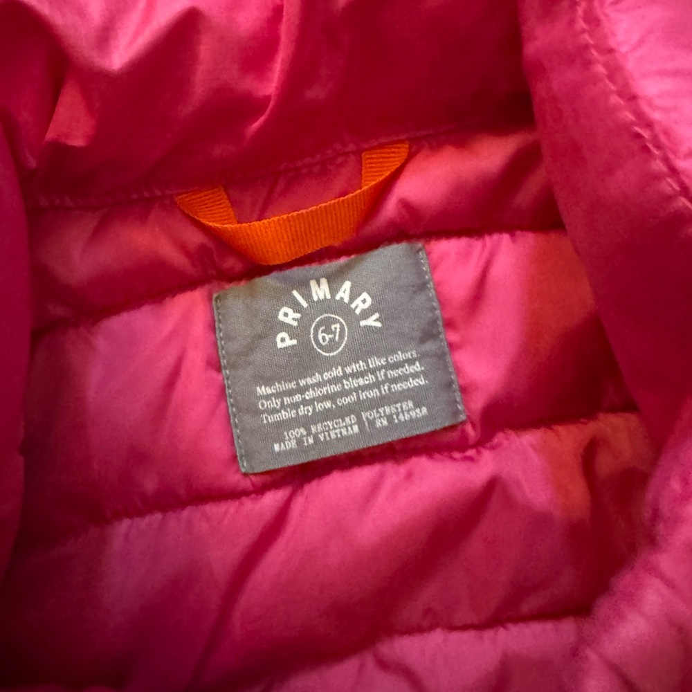 Primary puffer vest - Picture 2 of 2